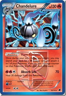 chandelure chandelure