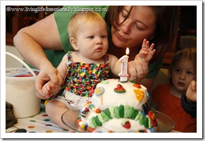 blowing out the candle