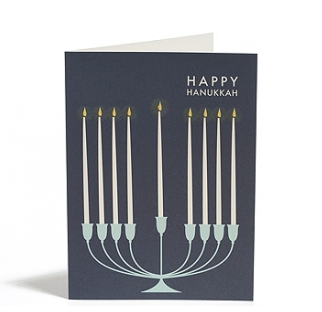 Simple and sophisticated. Menorah Card, $16 for set a of ten, Snow & Graham. snowandgraham.com. Simple and sophisticated. Menorah Card, $16 for set a of ten, Snow & Graham. snowandgraham.com.