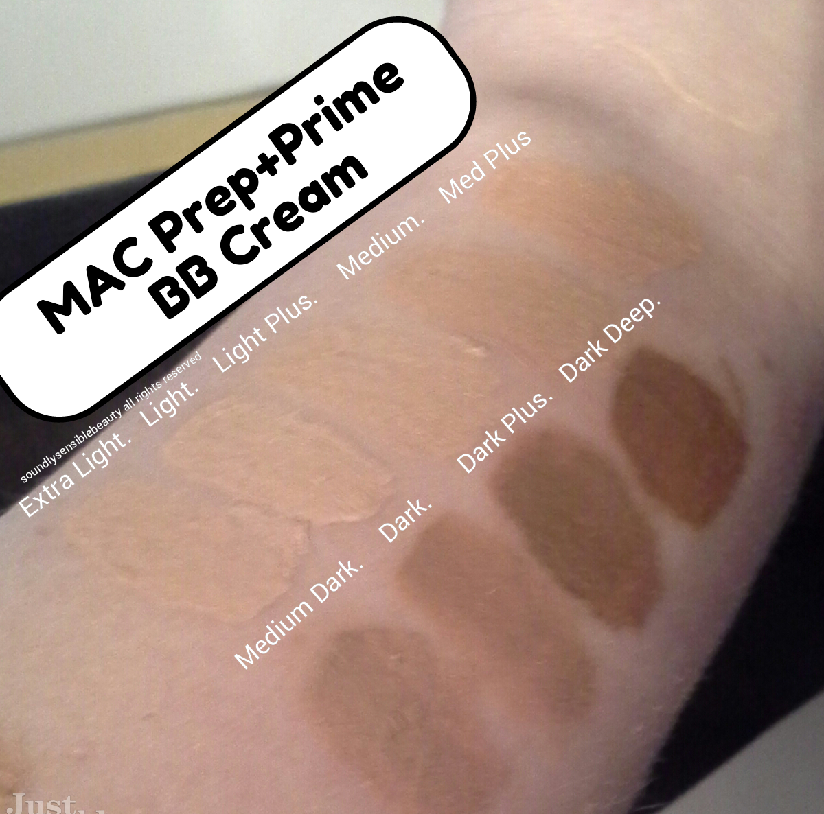 MAC Prep + Prime Beauty Balm BB Cream, SPF 35; Swatches of Shades Review  Coming Soon