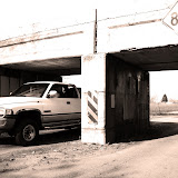 "Train Underpass" - copyright Justin Evans