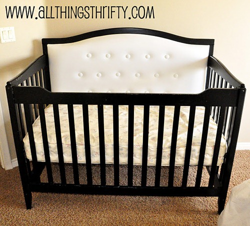 diy reupholstered crib
