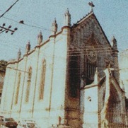 O Templo, antes da tempestade que danificou sua fachada. O Templo, antes da tempestade que danificou sua fachada.