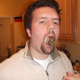 Trying to Inhale a Strawberry