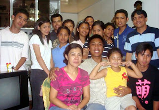 February 28: Eugene Galvez with Mother, Sister and Cousin (CB Homes, Quezon City)