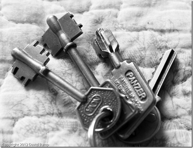 Keys to the apartment in Recoleta
