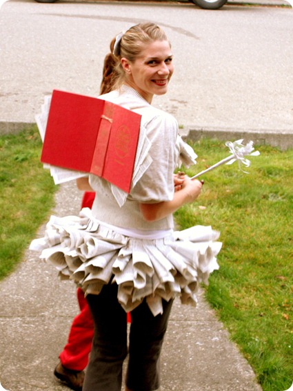 book fairy costume tutorial