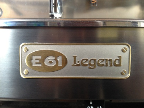 Cafetera Faema E61 Legend - Foto Paramaconi Acosta Cafetera Faema E61 Legend - Foto Paramaconi Acosta