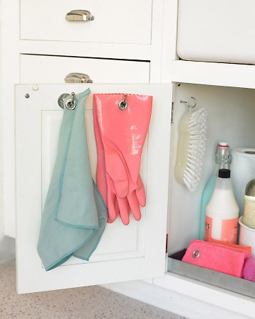Keep your kitchen cleaning supplies all together in a bin or bucket. Learn what supplies you'll need with our handy checklist: http://images.marthastewart.com/images/content/web/pdfs/2009Q3/ms_checklist_kitchenkit.pdf Keep your kitchen cleaning supplies all together in a bin or bucket. Learn what supplies you'll need with our handy checklist: http://images.marthastewart.com/images/content/web/pdfs/2009Q3/ms_checklist_kitchenkit.pdf
