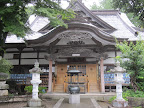 The temple's main entrance, I stayed here 10 days with the other volunteers Anita and Nobuhito...