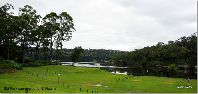 Looking down-river from the Ski Park Shoalhaven River