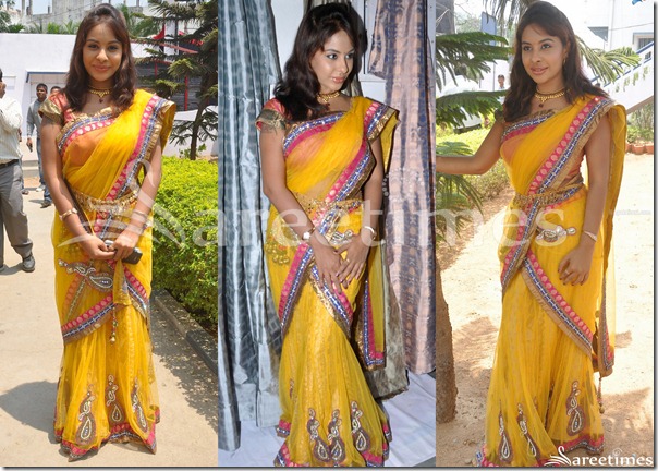 Srilekha_Yellow_Saree