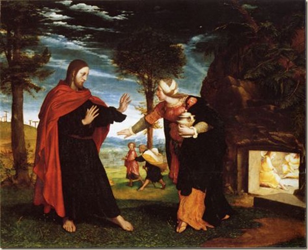 Holbein, Noli me tangere