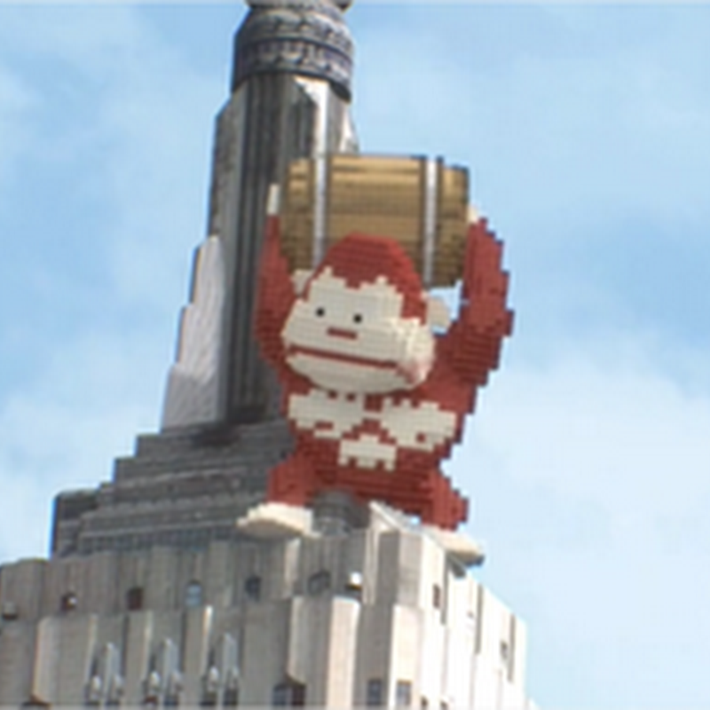 Pixels, la invasión de los videojuegos de 8 bits