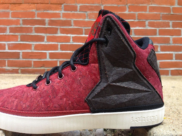 Closer Look at Nike LeBron XI NSW Lifestyle 8220Red Cork8221