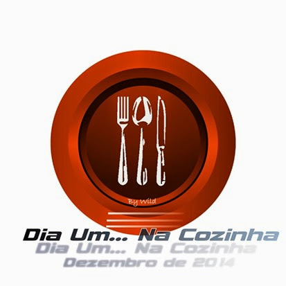 Logotipo Dia Um... Na Cozinha Dezembro 2014