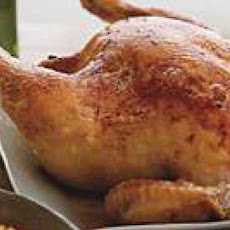 Roast Chicken with Root Vegetable Puree