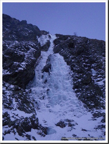 Cascada Du lard et du Cochon 180m WI3  (Boca Norte, Bielsa) 7913