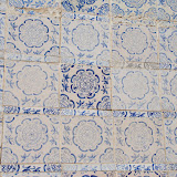 Hami - Detail carreau tombeau des rois Hui