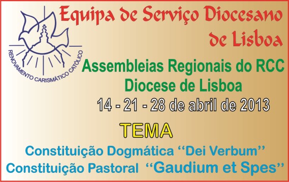 Ass. Regionais RCC-Lisboa - 2013