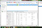 Screen shot of utorrent and looking my total downloading speed...