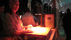 Chef Cindy Hutson of Ortanique served wild salmon with a smile.