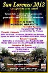 sagra san lorenzo fornio