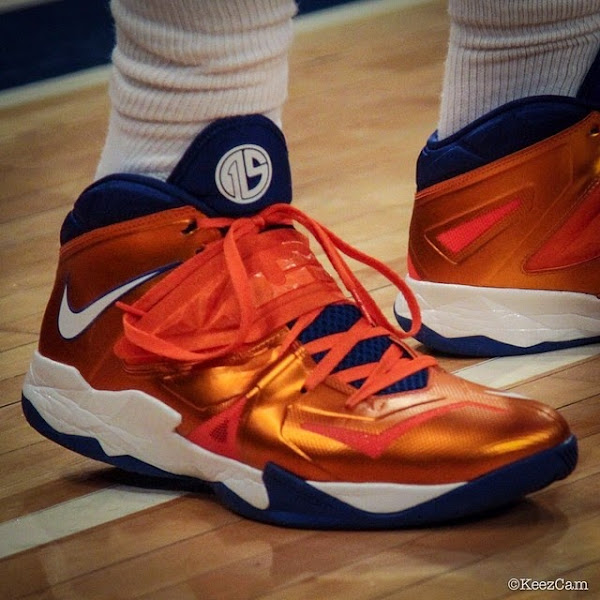 Amare Stoudemire8217s Nike Soldier 7 Knicks PE 4th Version