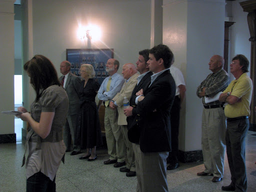 The audience watches on as Roy Blunt speaks. (Photo by: Kenrick Nobles)