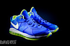 nike air max lebron 8 v2 low blue citron sprite 6 01 Obey Your Thirst! Nike LeBron 8 V2 Low Sprite is Hitting Retail