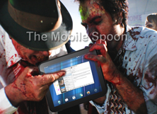 HP TouchPad Effect