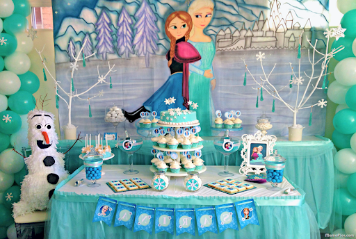 Centros de Mesa de FROZEN