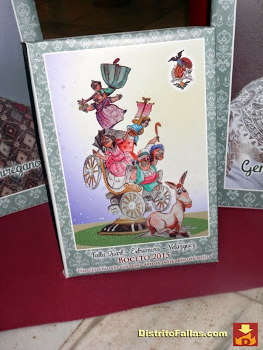 Falla Quart-Extramurs-Velázquez 2015. Lema: "Esta falla es una ruina". Artista: Javier Arévalo