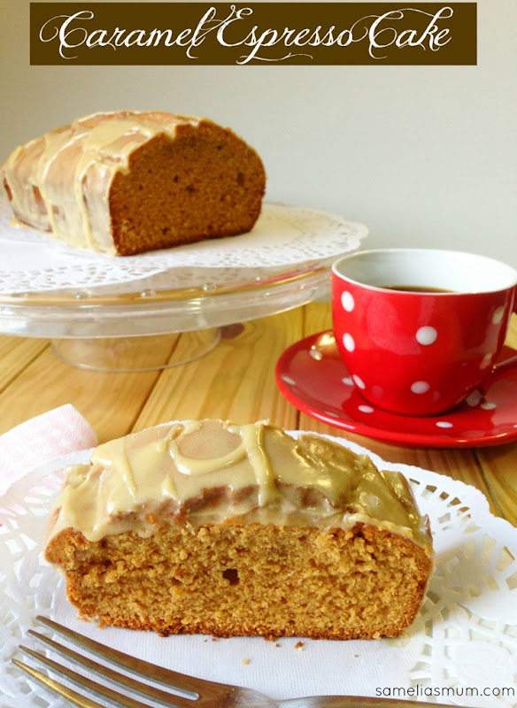 Caramel Espresso Cake