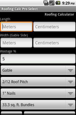 Roofing Calc Pro Select