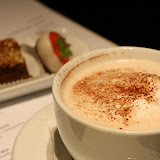 Hot chocolate for dessert