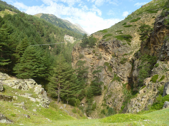 Environs d'Elbruz Village (15 km à l'est de Terskol) à 1850 m (Kabardino-Balkarie), 9 août 2014. Photo : J. Marquet