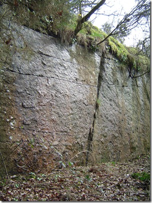 Ancienne carrière de granit à La Ménardais Ancienne carrière de granit à La Ménardais