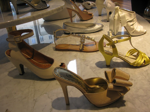 The store has a stunning array of footwear