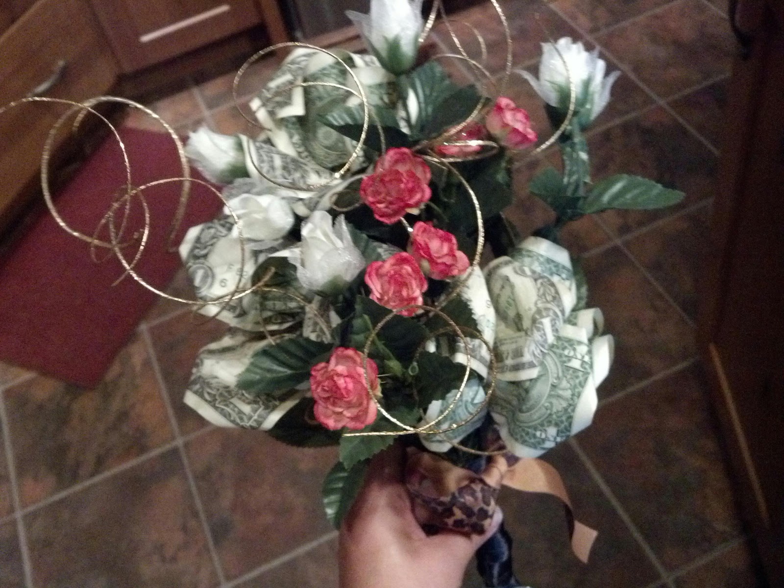 Happy Hour Bliss Money bouquet and money candy box