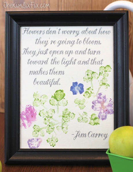 Flowers blooming quote
