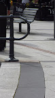 Even the iron rails by the river were shaped into P’s! Even the iron rails by the river were shaped into P’s!