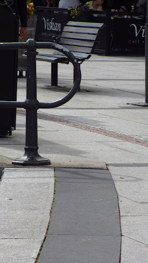 Even the iron rails by the river were shaped into P’s! Even the iron rails by the river were shaped into P’s!