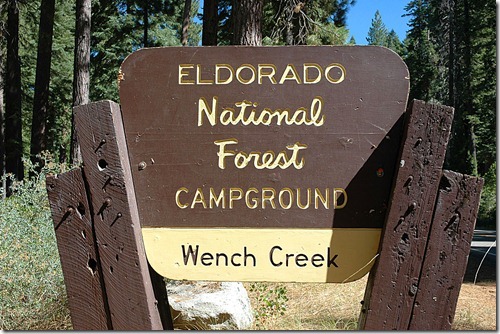 Wench Creek Sign