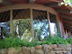 Restoration of copper windows, rebuilt using old and mouth blown glass for a private residence in Santa Cruz, CA.