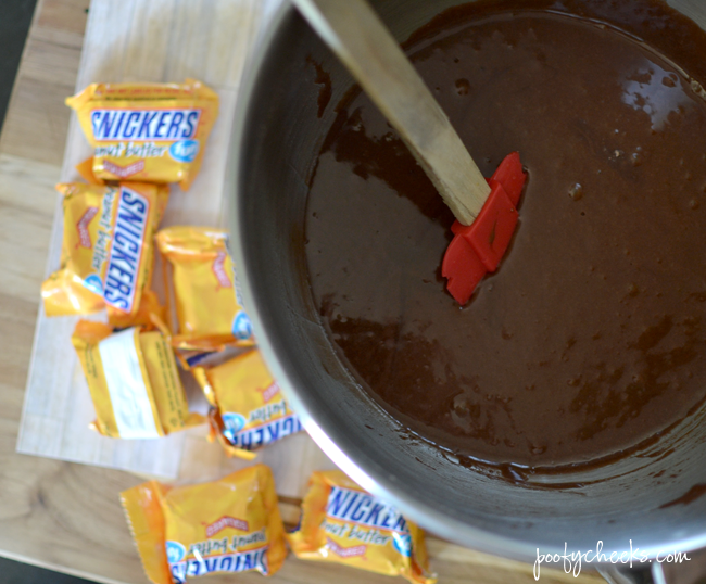 Loaded SNICKERS® Peanut Butter Brownies Loaded SNICKERS® Peanut Butter Brownies