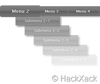 Css3 Flying Style Drop Down Menubar For Blogger Css3 Flying Style Drop Down Menubar For Blogger