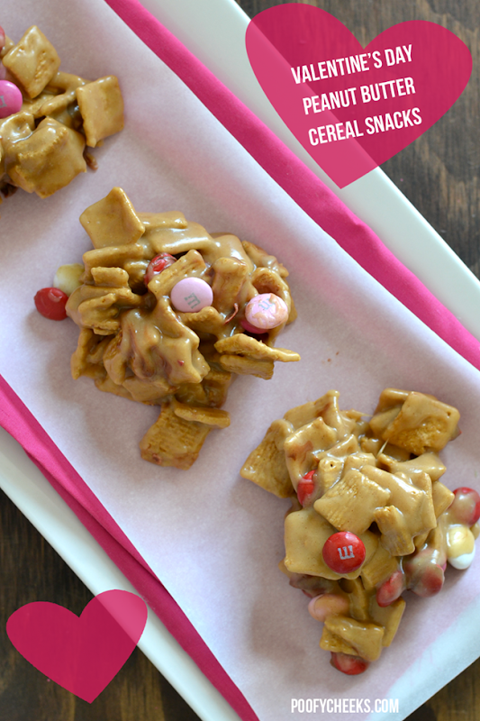Valentine's Day Golden Graham Cereal Snack