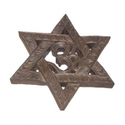 Wooden Star Hanging