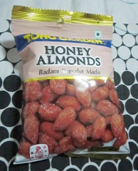 tong garden honey almonds, 240baon